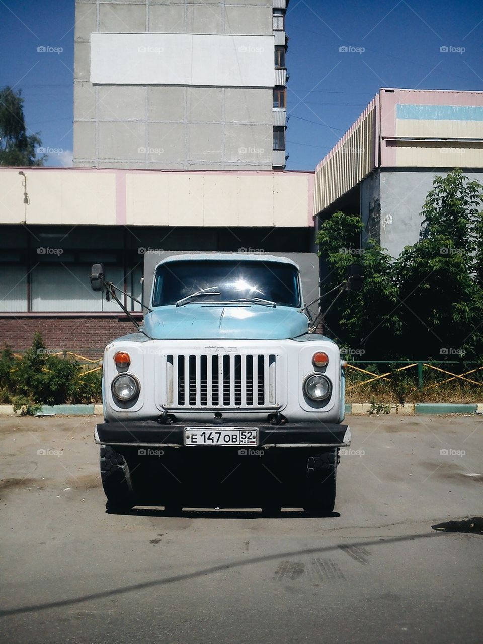 Old Soviet truck