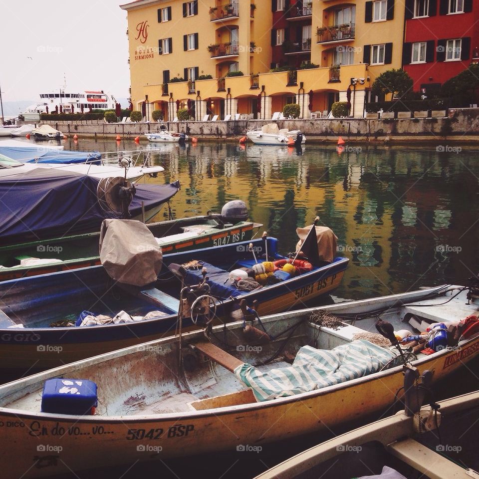 Venice gondolas 