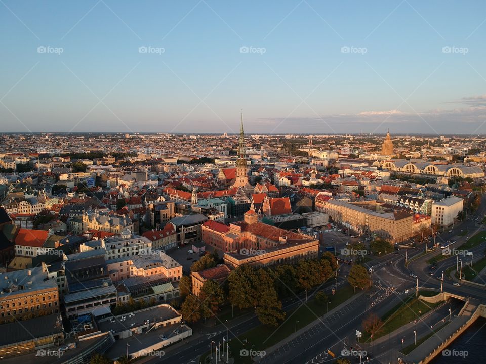 Old town from above