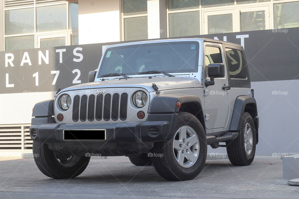 Jeep Wrangler modified 