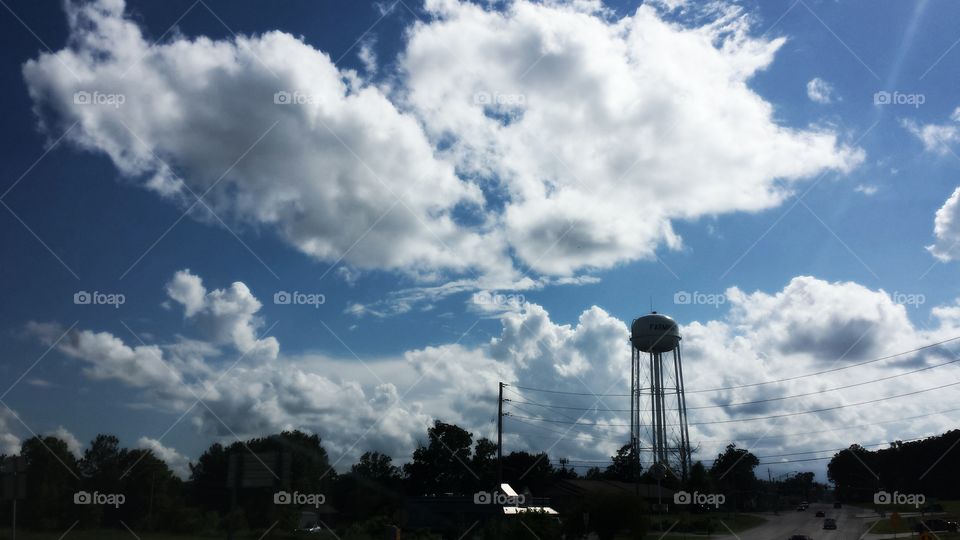 Dramatic Sky. Cloudscape