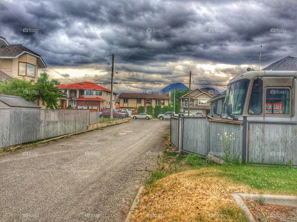 Stormy day in the neighbourhood! 