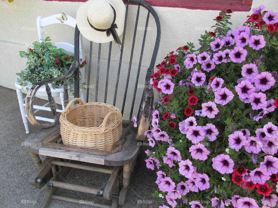 quaint rocking chair