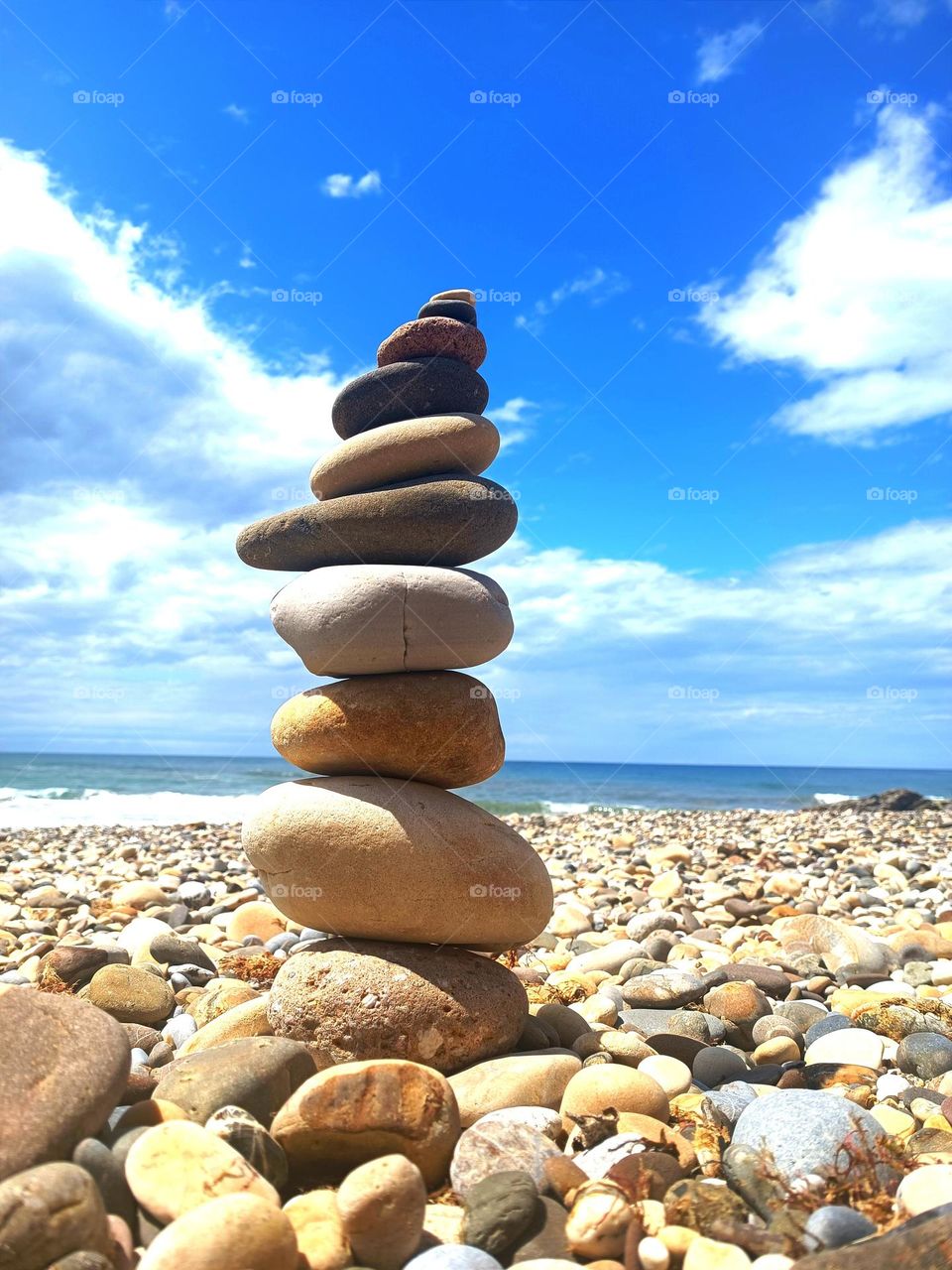 montañita de piedras