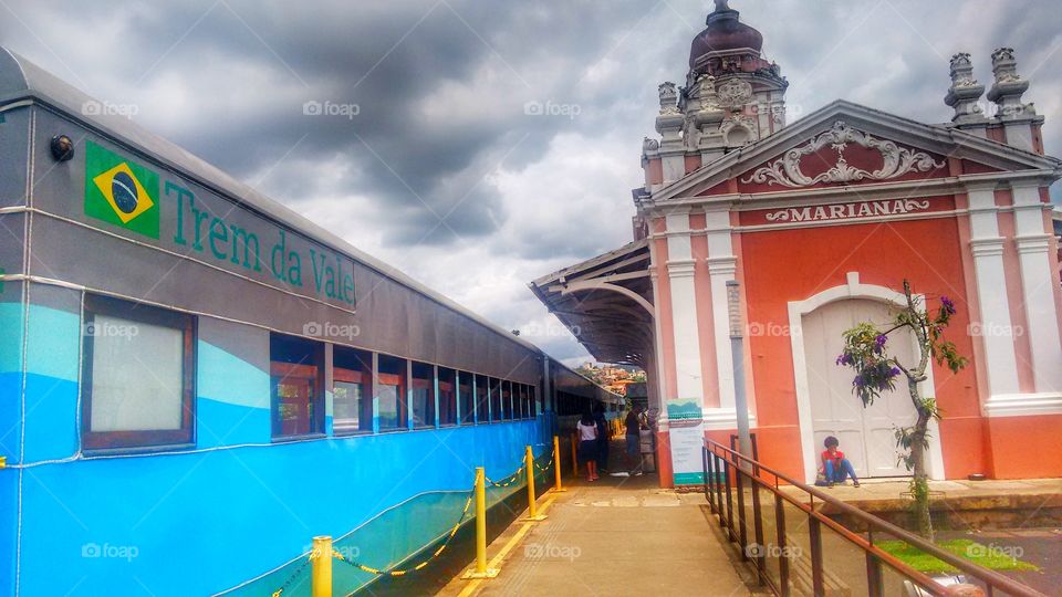 Mariana Minas Gerais MG trem