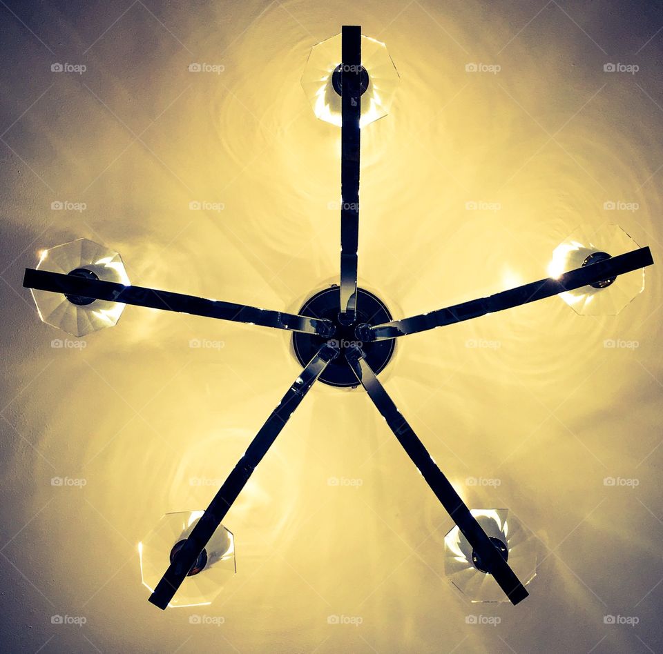 Tungsten ceiling light