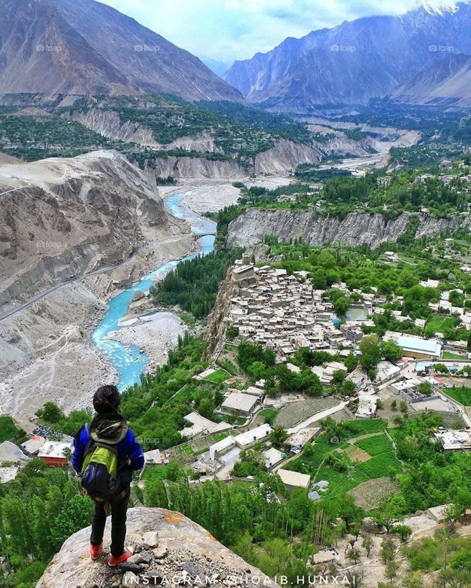 Beautiful village in Pakistan