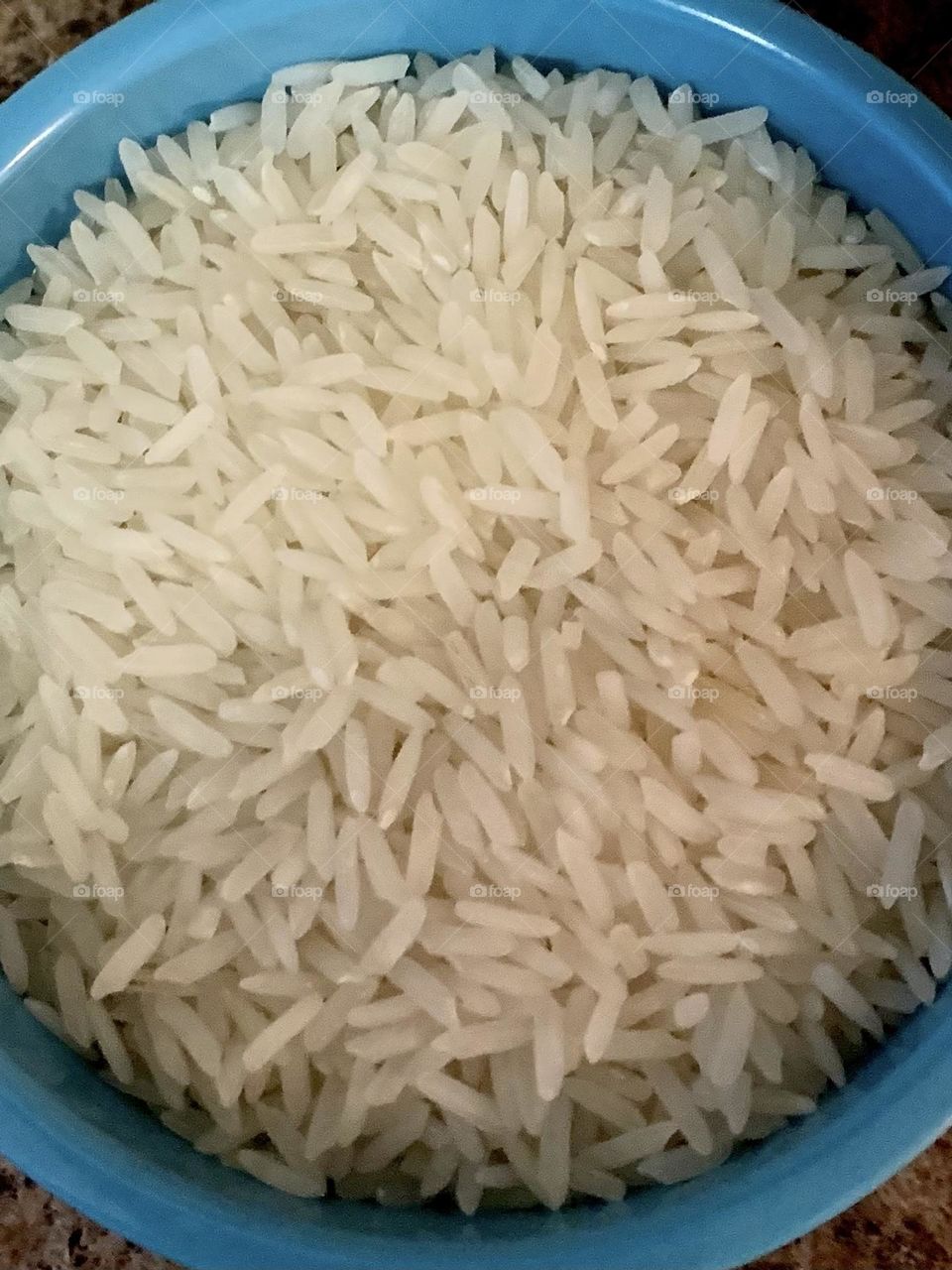 Uncooked rice