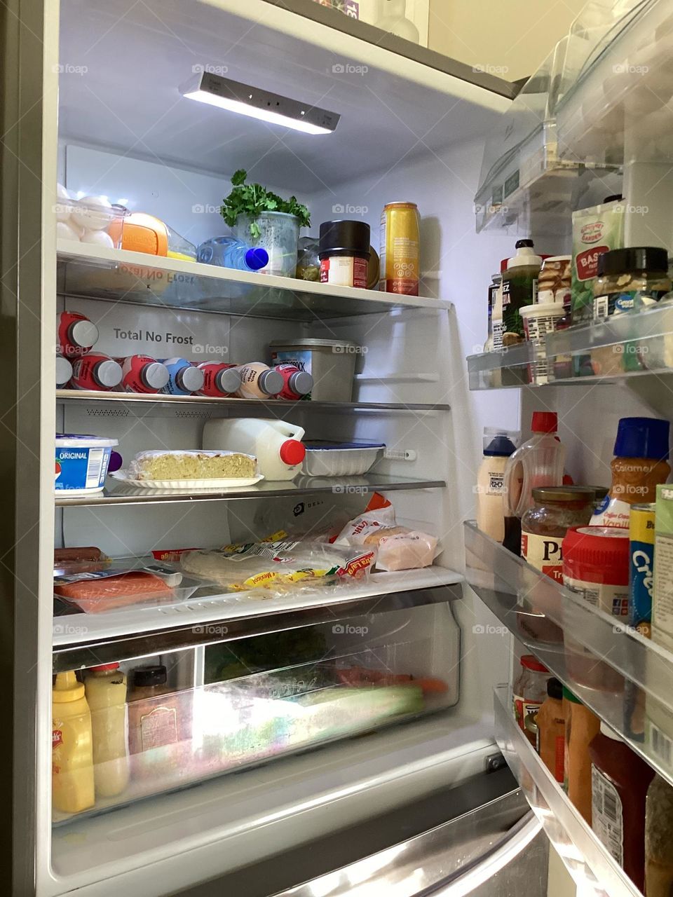 Refrigerator clean finally! 