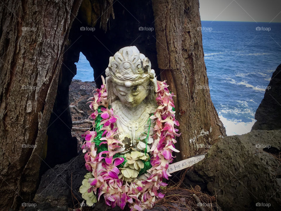 Shrine by the ocean