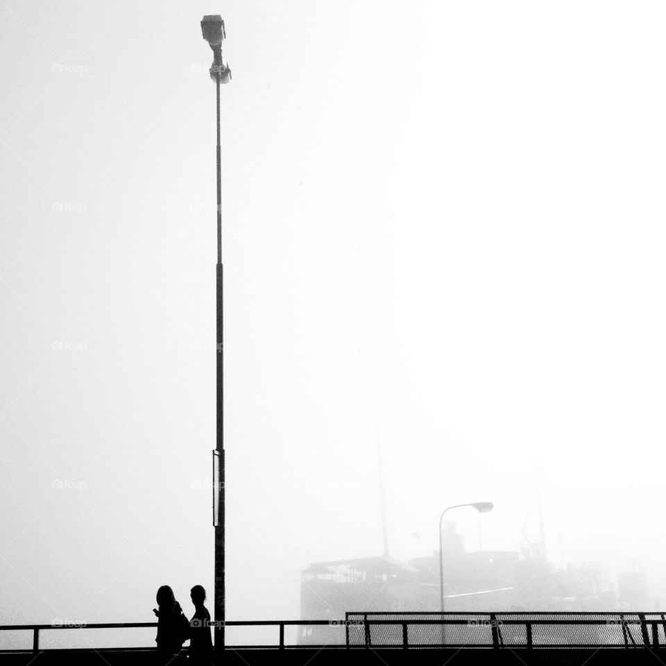 stockholm slussen mist fog by skraften