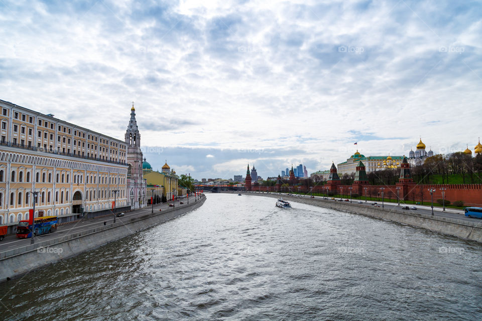 Moscow river. 