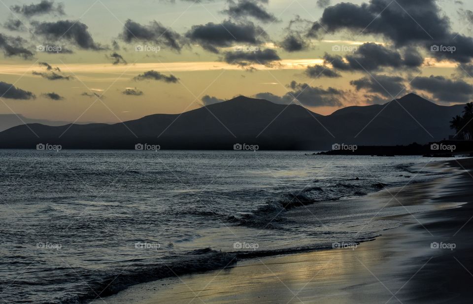 Water, Sunset, No Person, Landscape, Beach