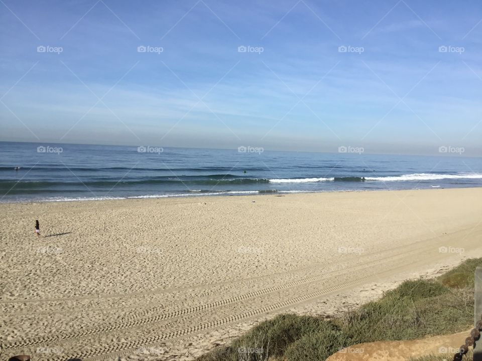 Breakfast on the beach!