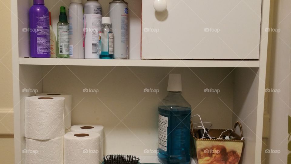 Bathroom storage