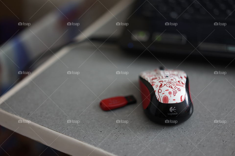 Mouse and flash drive