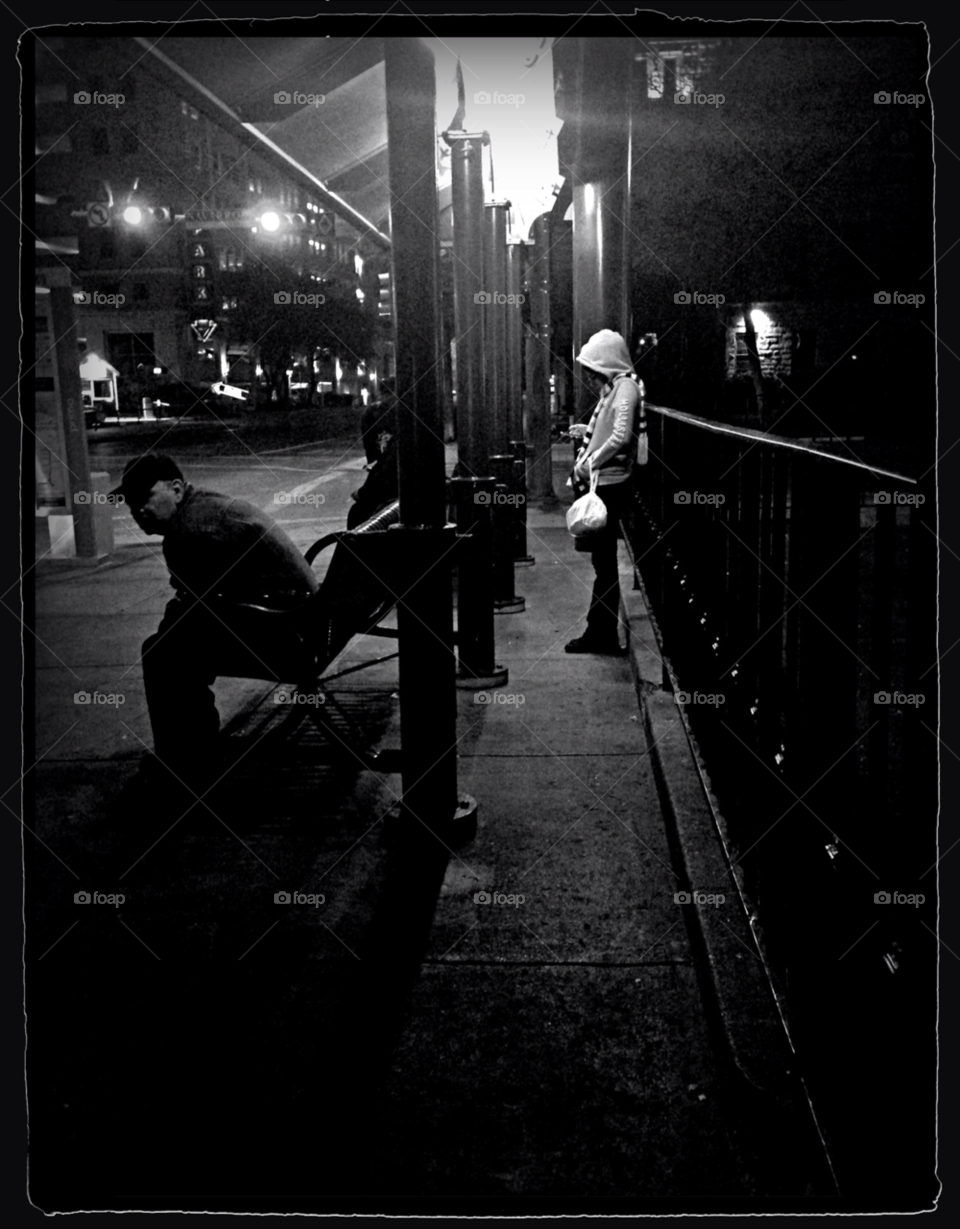 city people dark cold by stevehardley7