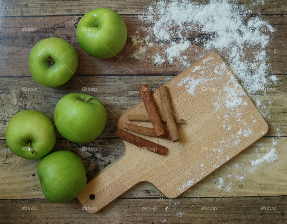 Baking Preperation, apple pie