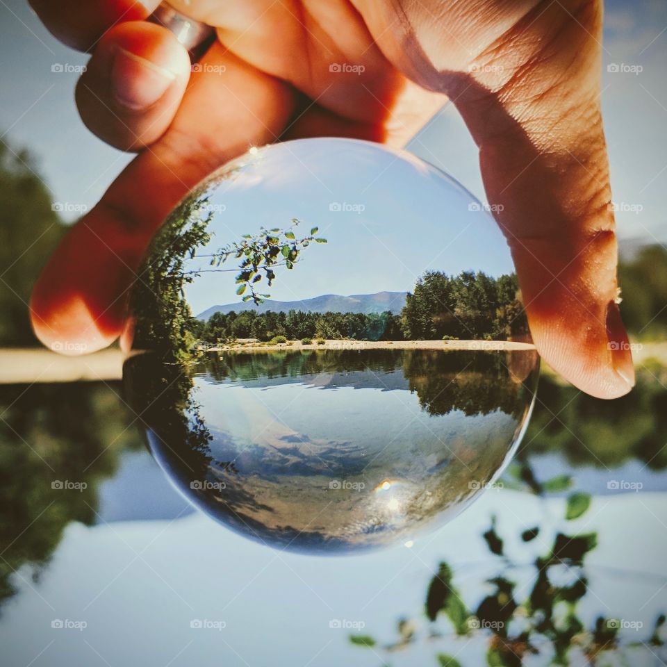 lens ball lazy river