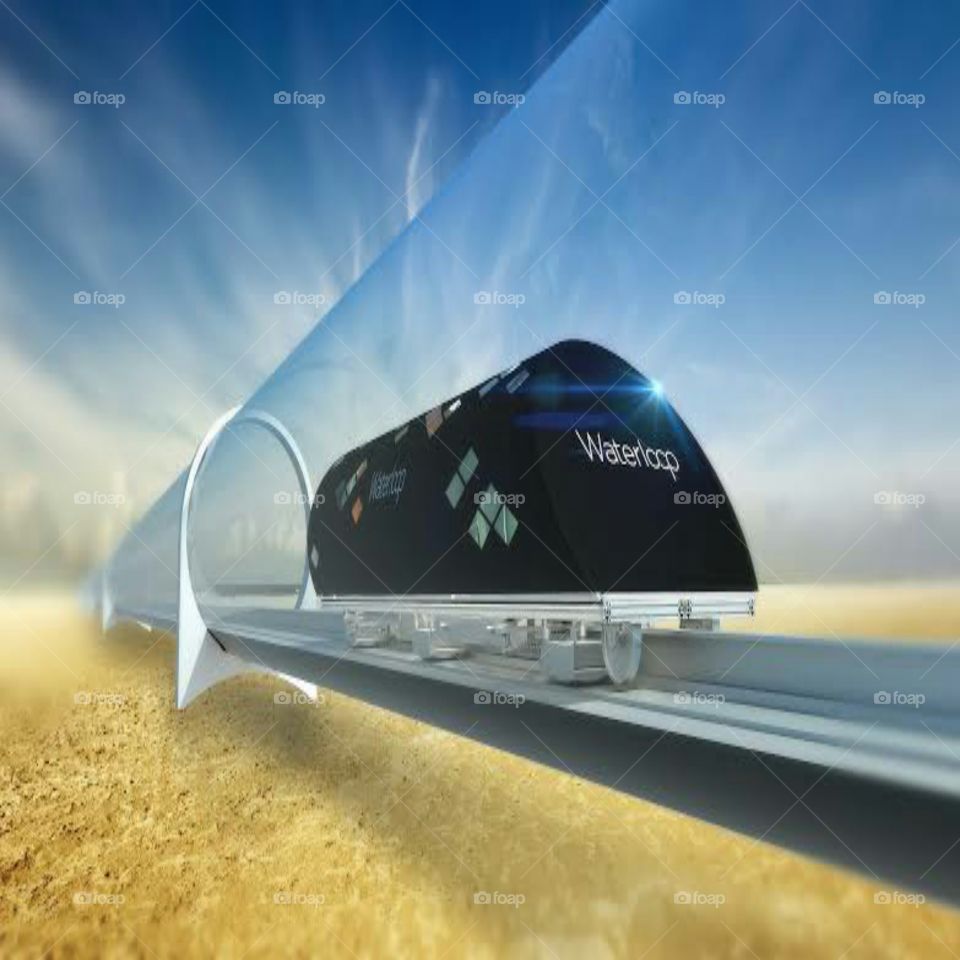 A Hyperloop is a proposed mode of passenger and/or freight transportation, first used to describe an open-source vactraindesign released by a joint team from Teslaand SpaceX.[1] Drawing heavily from Robert Goddard'.