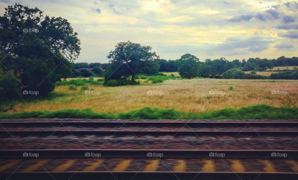 train window view