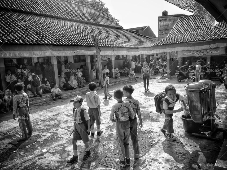 old primary school in indonesia