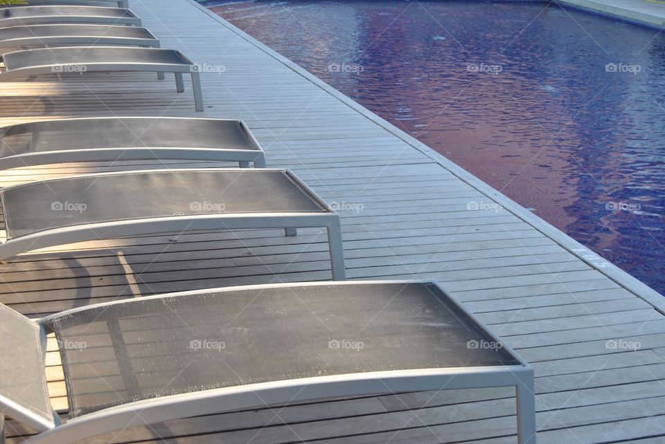 View of lounge chairs