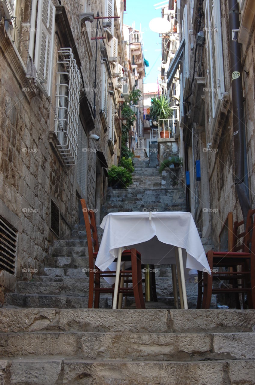 Stairs in Dubrovnic