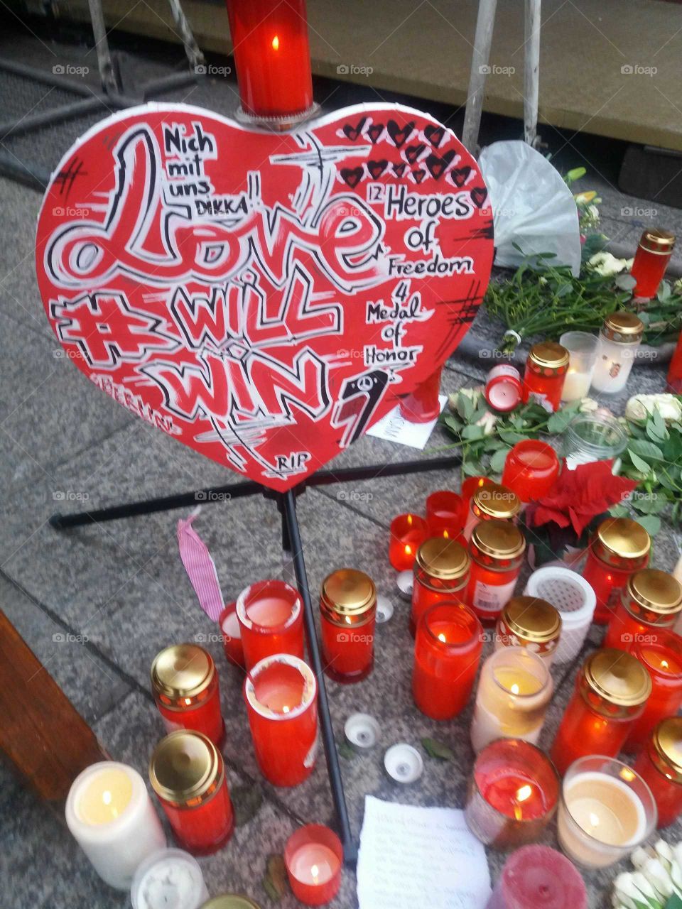 Heart for Victims at Breitscheidtplatz