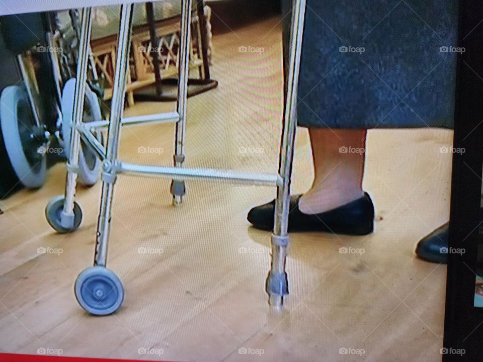 walking for the aged