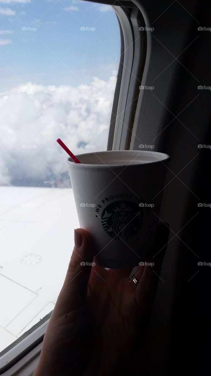 Flying coffee