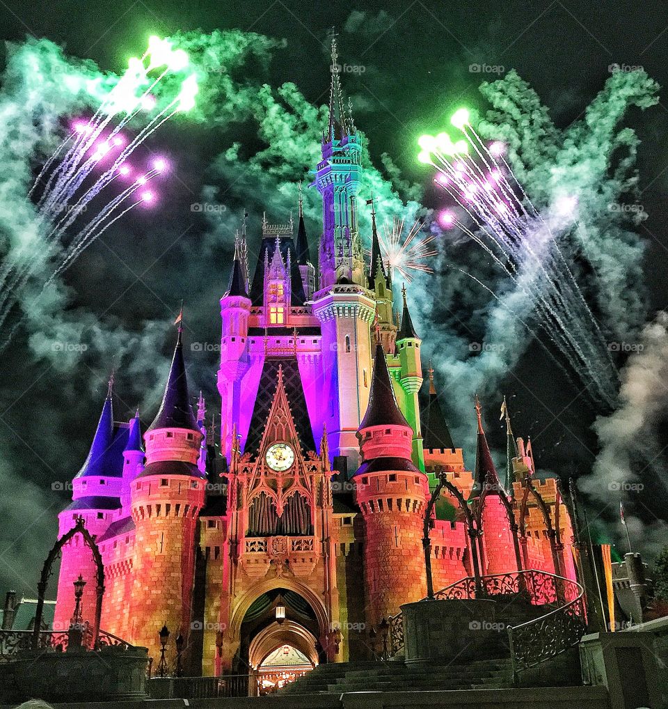Disney world fireworks