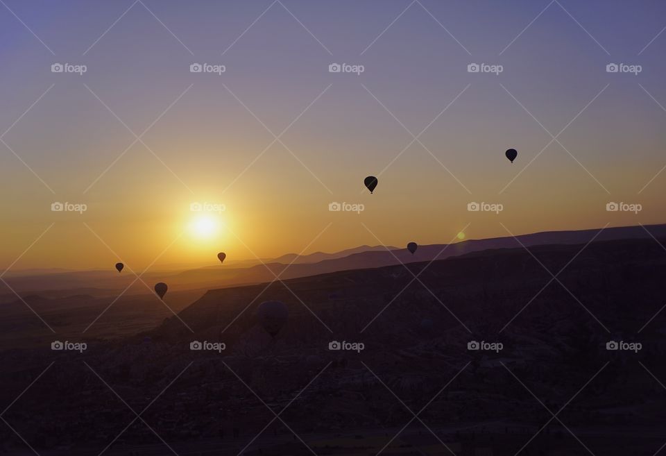 Sunrise at Cappadocia 