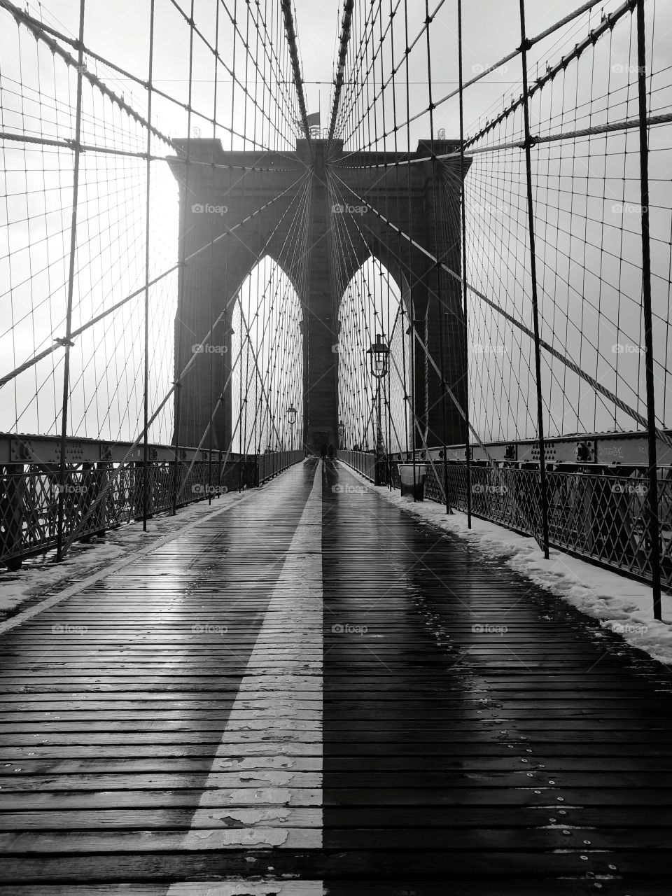 Brooklyn Bridge in New York city