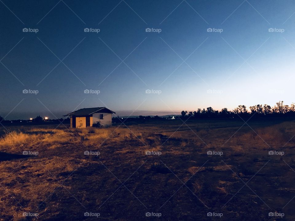 Now the sun was gone, the reflections of lights appear then the shadow started to shapes.  