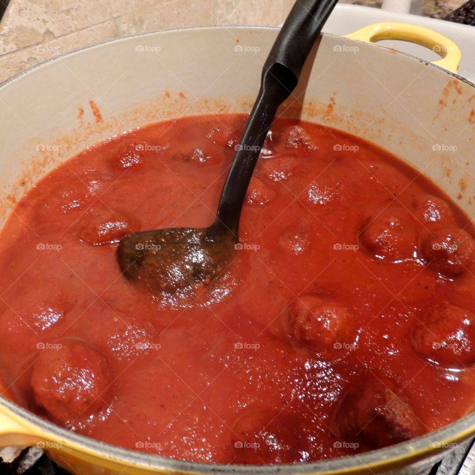 Homemade spaghetti sauce