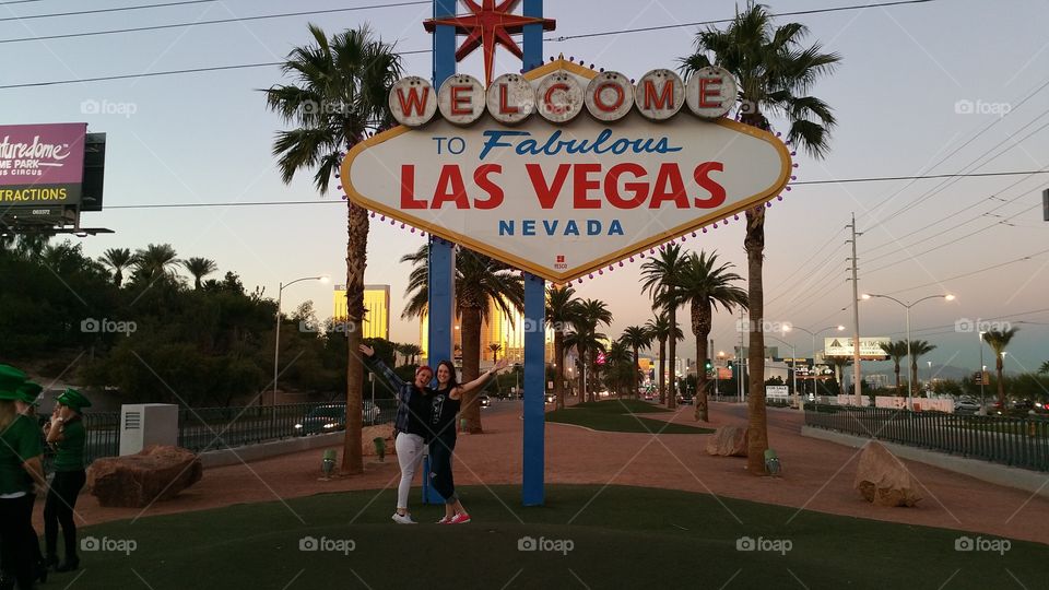 las vegas sign