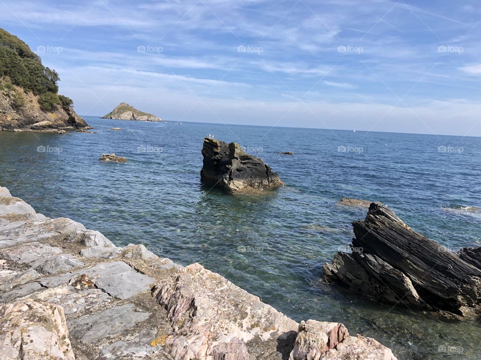 A final photo off the wonderful Meadfoot Beach, Torquay