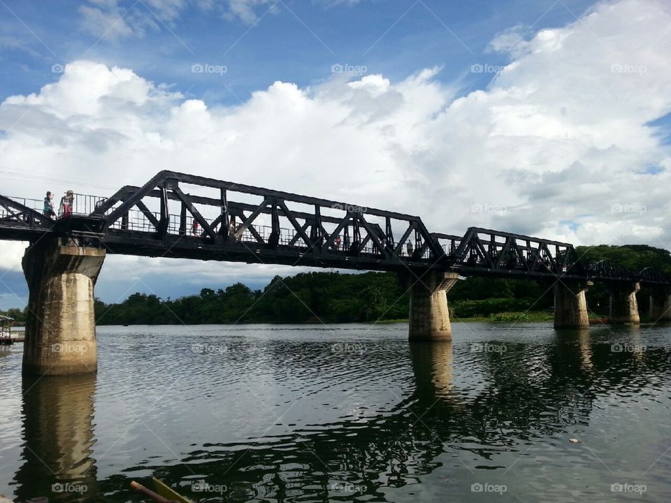 River Kwai Bridge in Kanchanaburi