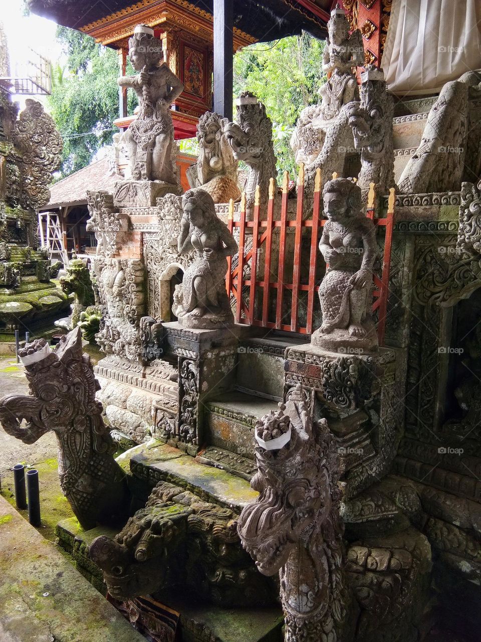 old Balinese carvings