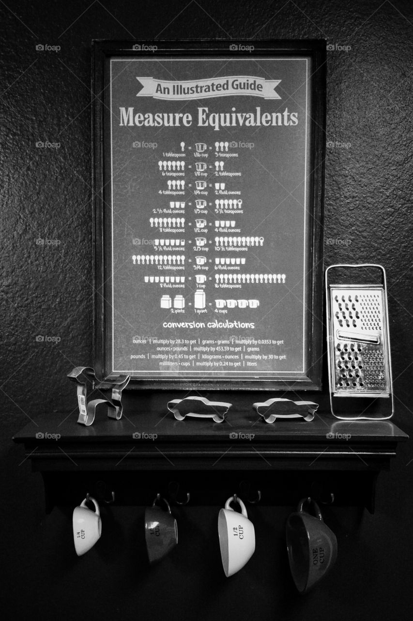 cooking for fun, measuring cup