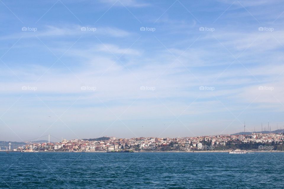 Sea view in Istanbul