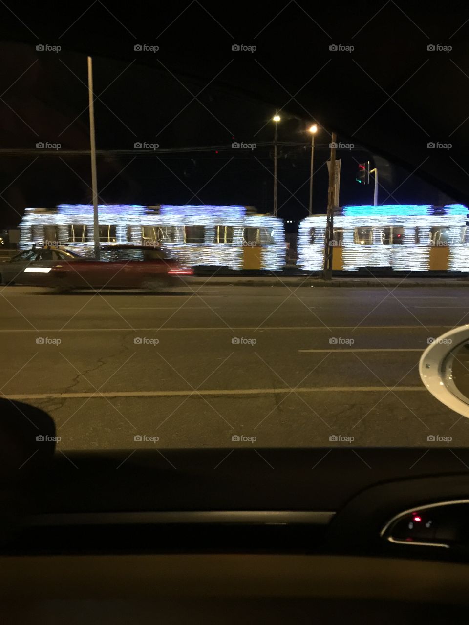 Light up the tram