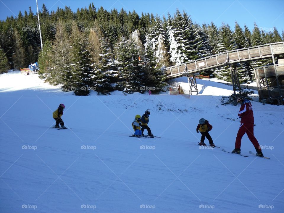 Ski learning