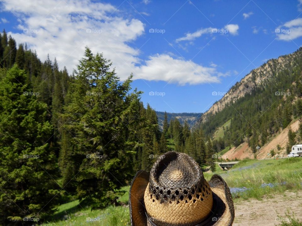 Let the vacation begin, Wyoming, USA