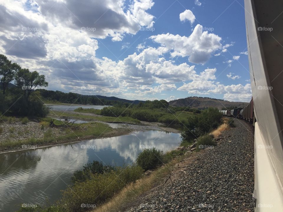 Landscape, Water, River, No Person, Sky