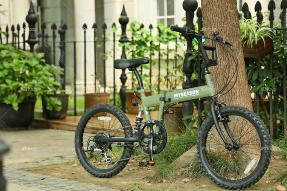 Bike Parking Infront of the House