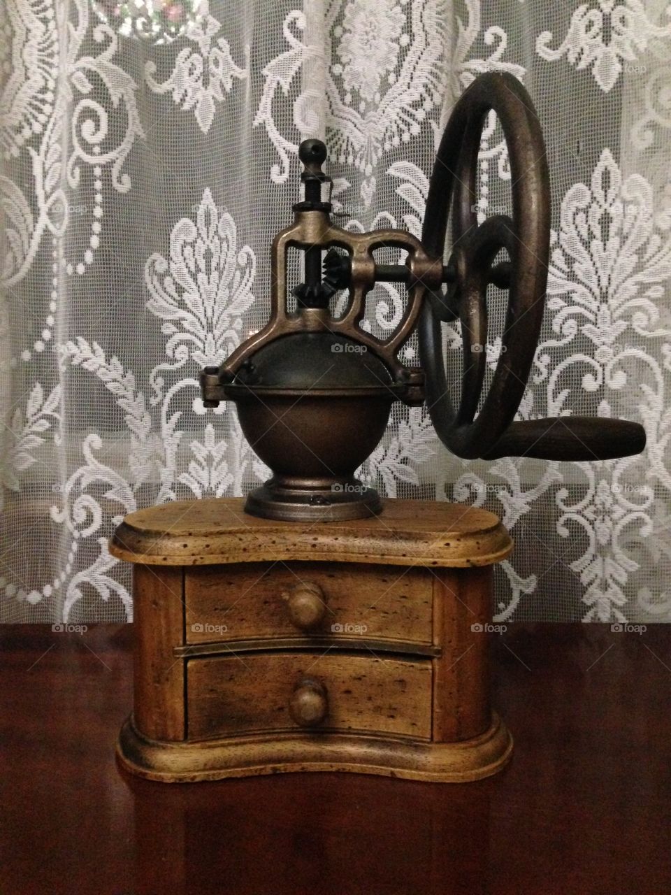 Antique Victorian Coffee Grinder