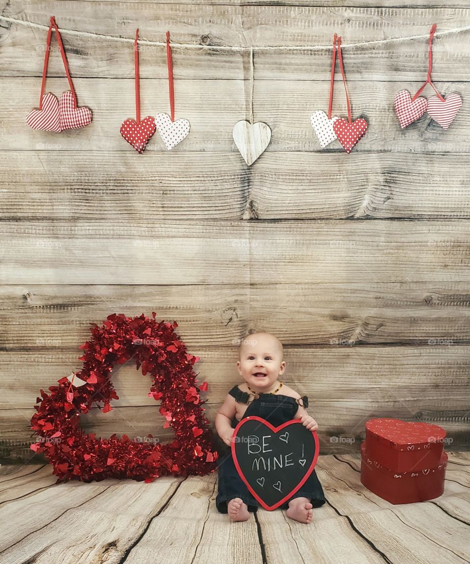 Baby 1ST Valentine Day