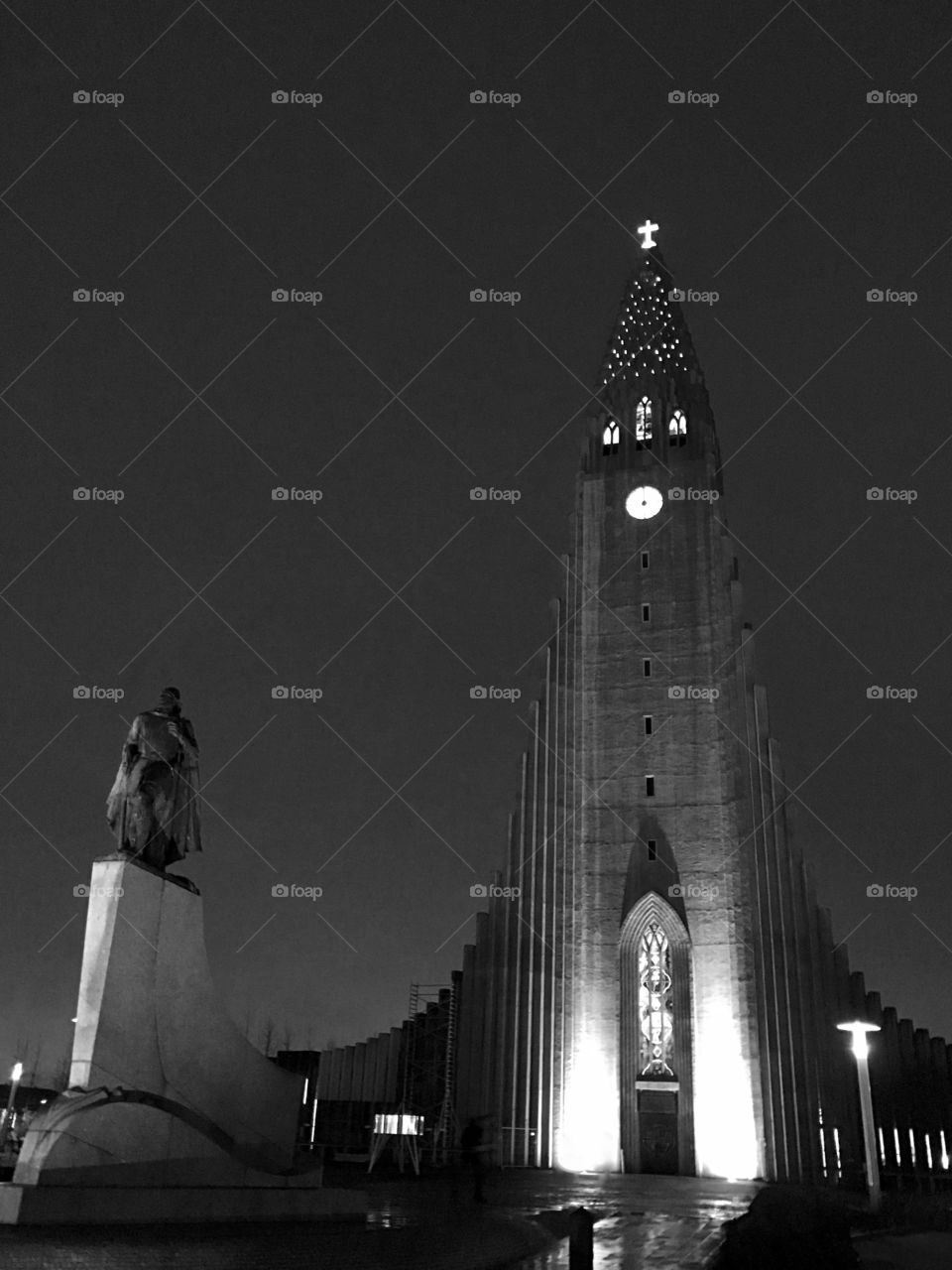 Reykjavik, Iceland Church - Hallgrímskirkja
